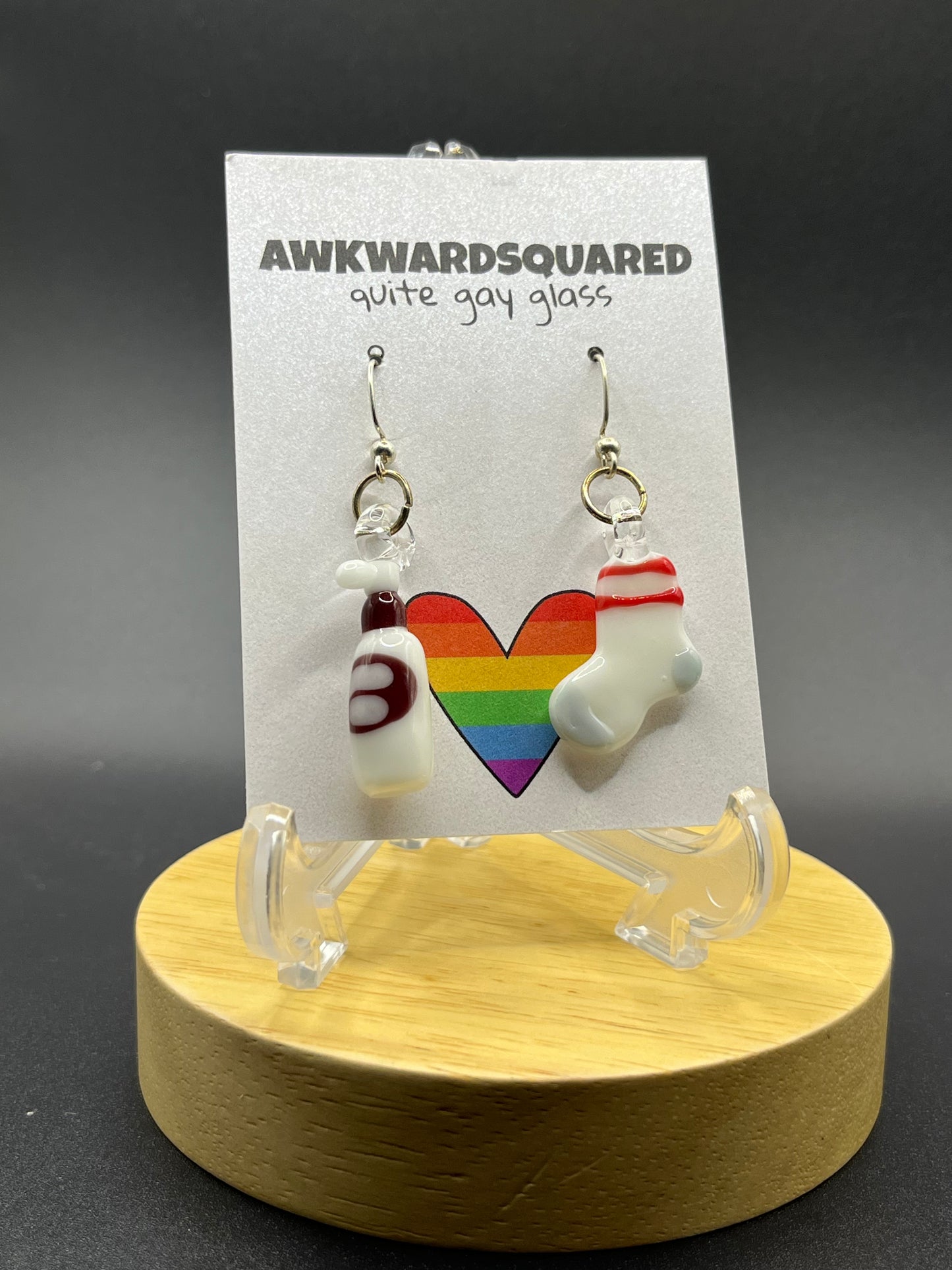 riding solo earrings